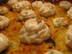 Lemon Saffron Bread Pudding with Goat Cheese topping